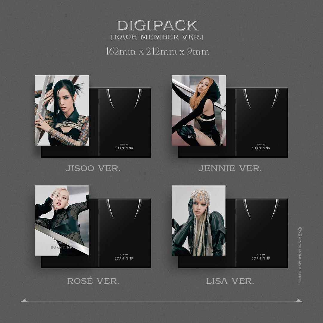 Blackpink - (INTL) BORN PINK Standard Digipack - Updated