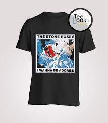 I Wanna Be Adored Womens T shirt Black